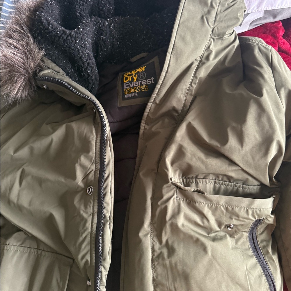 Superdry Khaki Everest Jacket